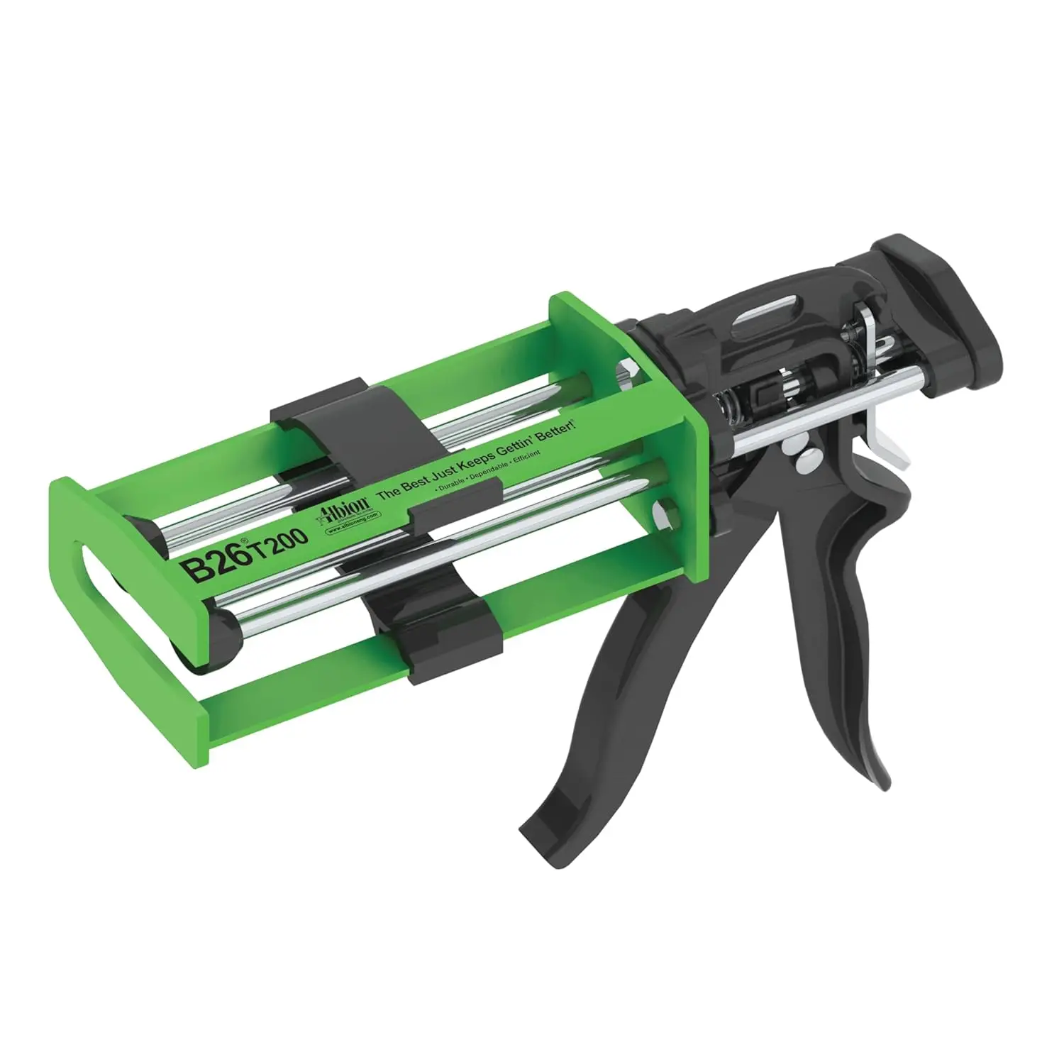 

Ручной пистолет для двухкомпонентного эпоксидного клея, соотношения 1:1 и 2:1, высокая тяга для различных материалов