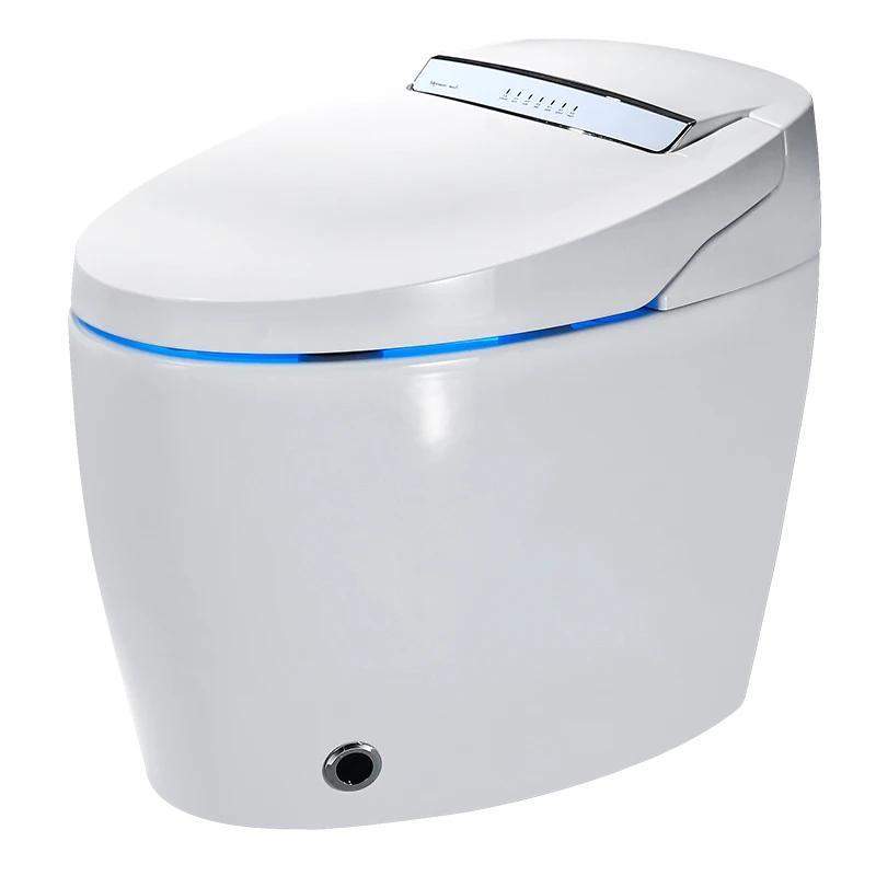 Sanitary wares bathroom smart wc ceramic one piece electric toilet heated seat smart toilet with CE