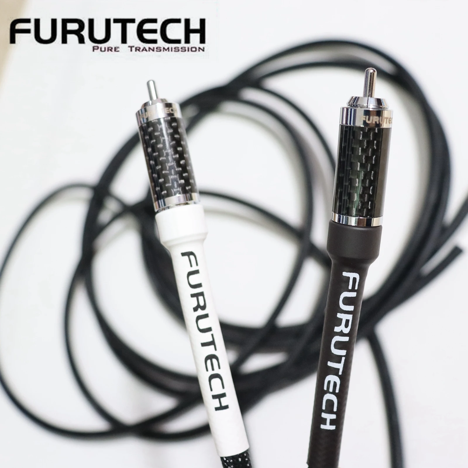 Furutech Alpha serics PCOCC dyrygent audiofilski kabel Audio RCA CD wzmacniacz lampowy RCA męski linia przez furutech RCA pulg connect