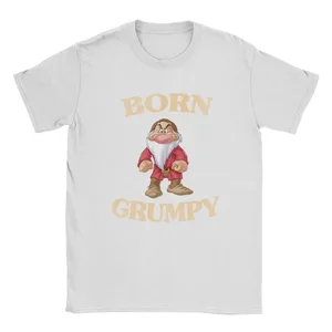 Moody Seven Dwarfs Seven Dwarfs Jersey ولد في ديزني للرجال والنساء ، تي شيرت فكاهي ، أكمام قصيرة ، رقبة مستديرة ، قمصان بطبعة قطن أفضل 10 بيع الخيال سبعة أقزام الكبار - No9