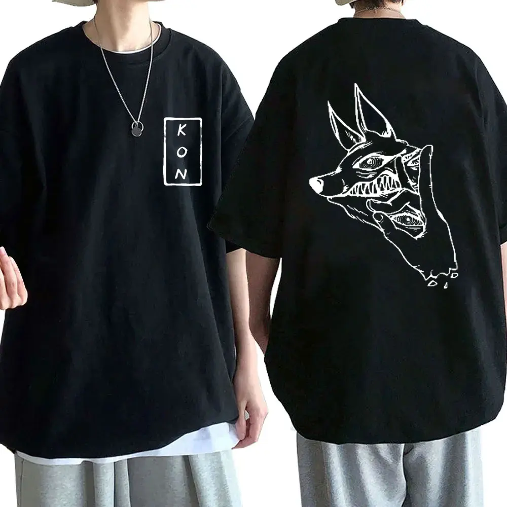 

Anime Chainsaw Man Hayakawa Aki Summon Fox Devil Kon Graphic T Shirt Men Manga Vintage T-shirt Unisex Cozy 100% Cotton T-shirts