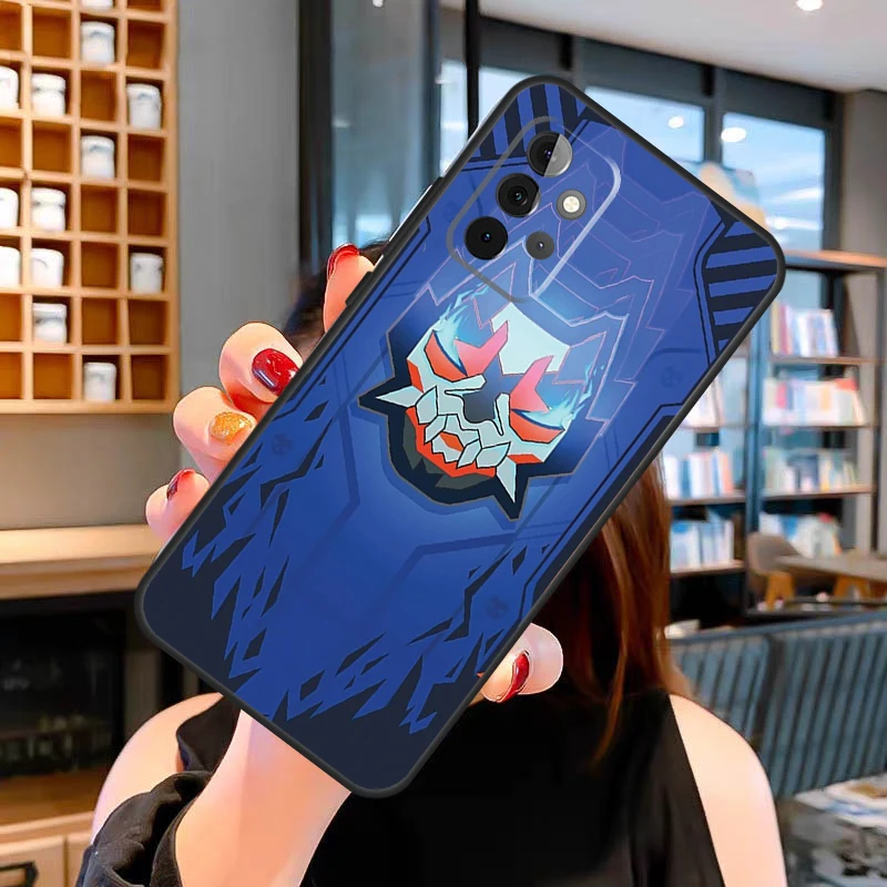 삼성 갤럭시용 만화 발로란트 케이스, A14, A34, A54, A53, A33, A13, A12, A22, A32, A52, A72, A51, A71, A52S 커버