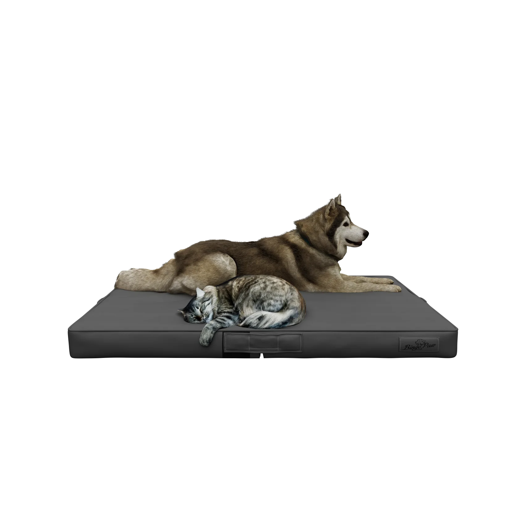 Innovative Waterproof Orthopedic Pet Bed: Microfiber Leather Pillow with 3D Superfiber Cushion, Foldable & Washable for Dogs