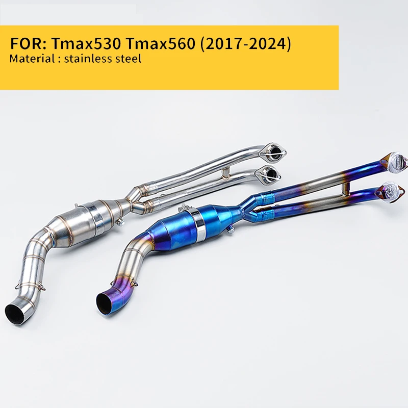 

Полная система мотоцикла для Yamaha T-max T MAX 500 530 560 tmax 530 Tmax 560 2017 2018-2023 Глушитель выхлопной трубы