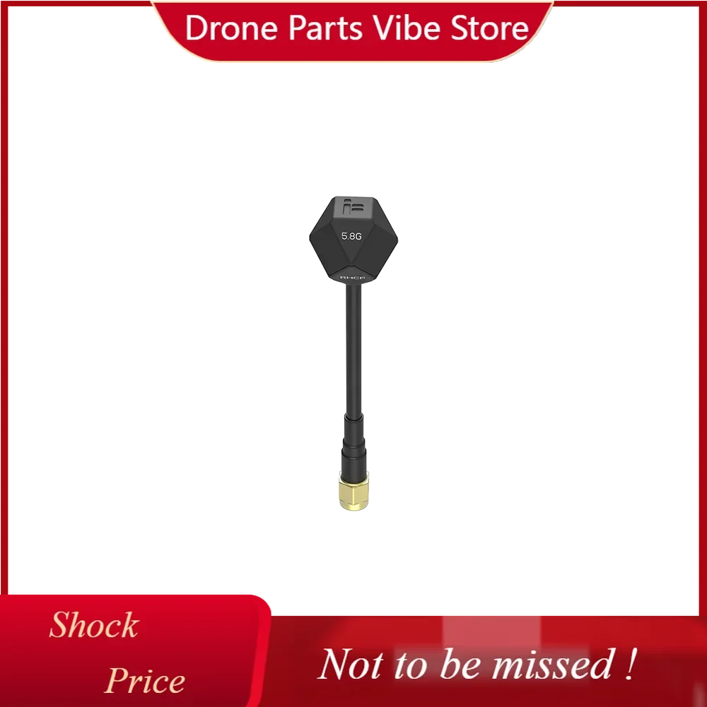 

Антенна DP IFlight Albatross V2 SMA 5.8ГГц 2.4dBi LHCP RP-SMA / RHCP SMA 60ММ/100ММ/150ММ для FPV-дронов (запчасть)