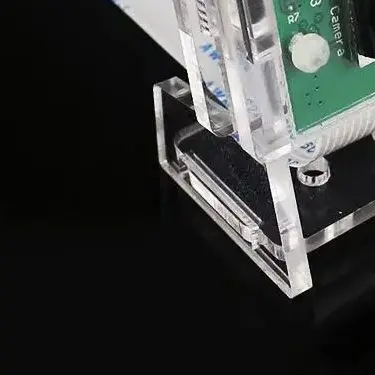 

Camera Support Bracket Case, Transparent Acrylic Made for Camera Official Camera V2 Pi 4B 3B Zero