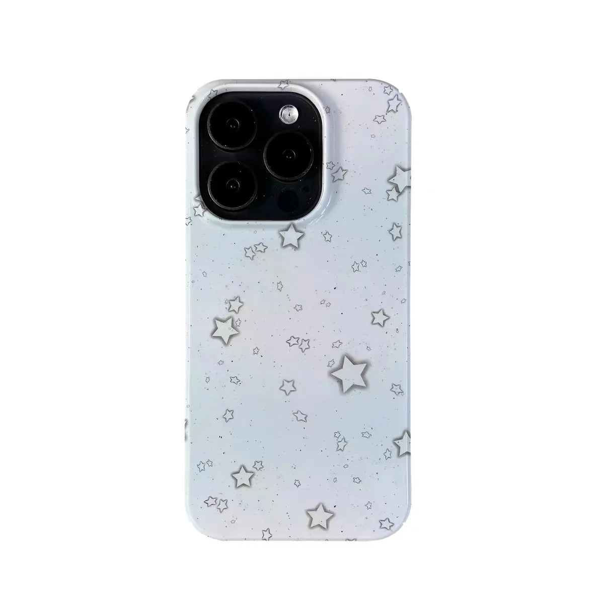 

Light Blue Sky Filled with Stars Phone Case for IPHONE 17 Air 16E 15 PROMAX 14 Plus 13 12 MINI 11 16Plus XR Acrylic Phone Cover