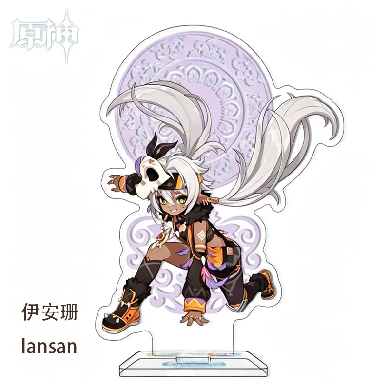 Genshin Impact Acrylic Stand Figure Halloween Gift Anime Game Peripheral Standee Collection Merchandise Cosplay Prop