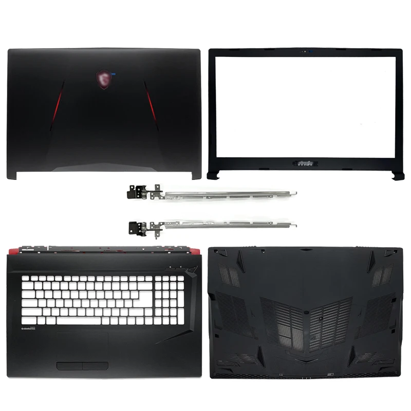 

Laptop LCD Back Cover/Front Frame/Hinges/Handrest/Bottom Case for msi gl73 8rc gl738rd MS-17C6 gl73 8re MS-17C5 gl73 7rd MS-17C4