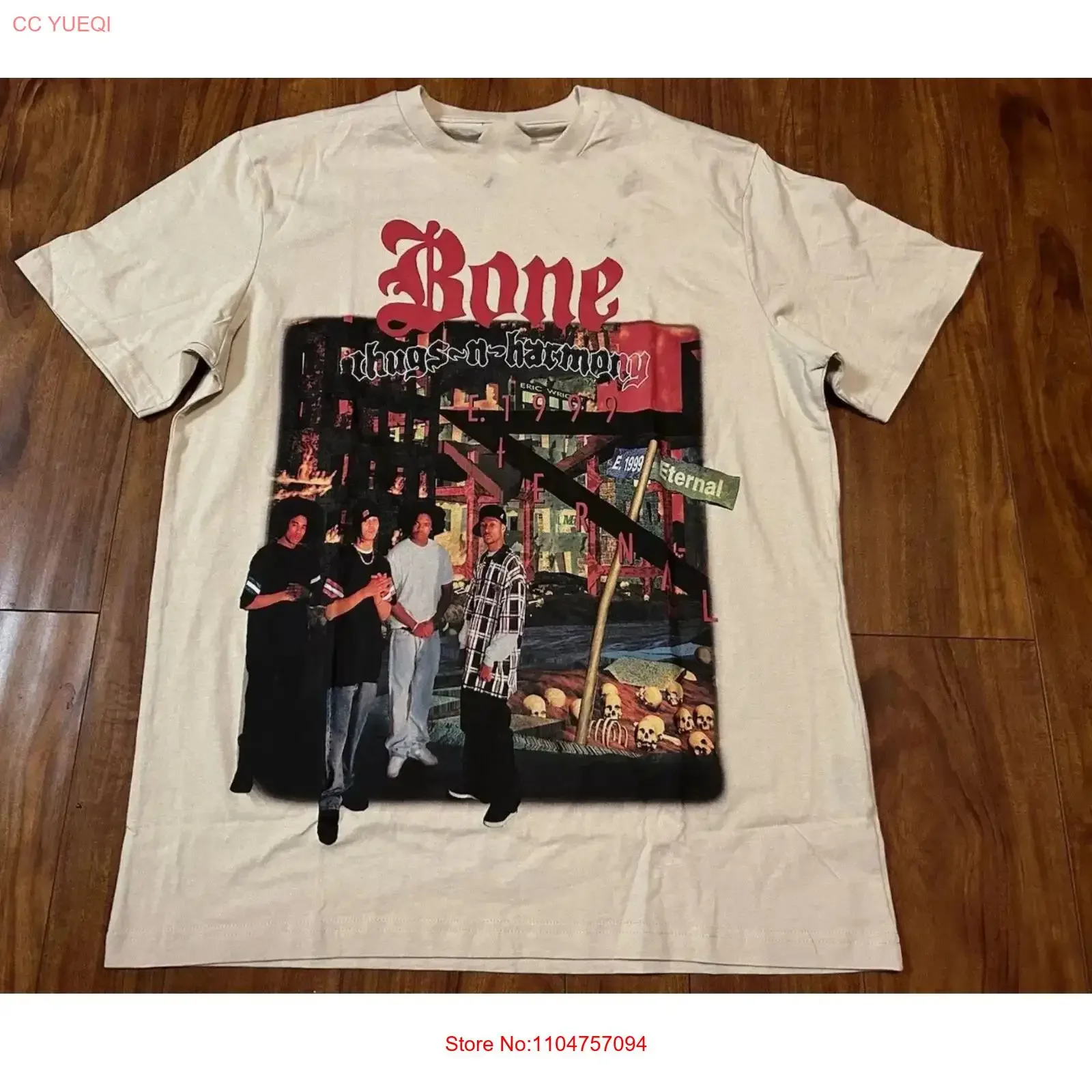 Bone Thugs N Harmony Band For Fan S to 5XL T Shirt vintage Washed graphic Top For Everyday Wear Stretched streetwear Soft
