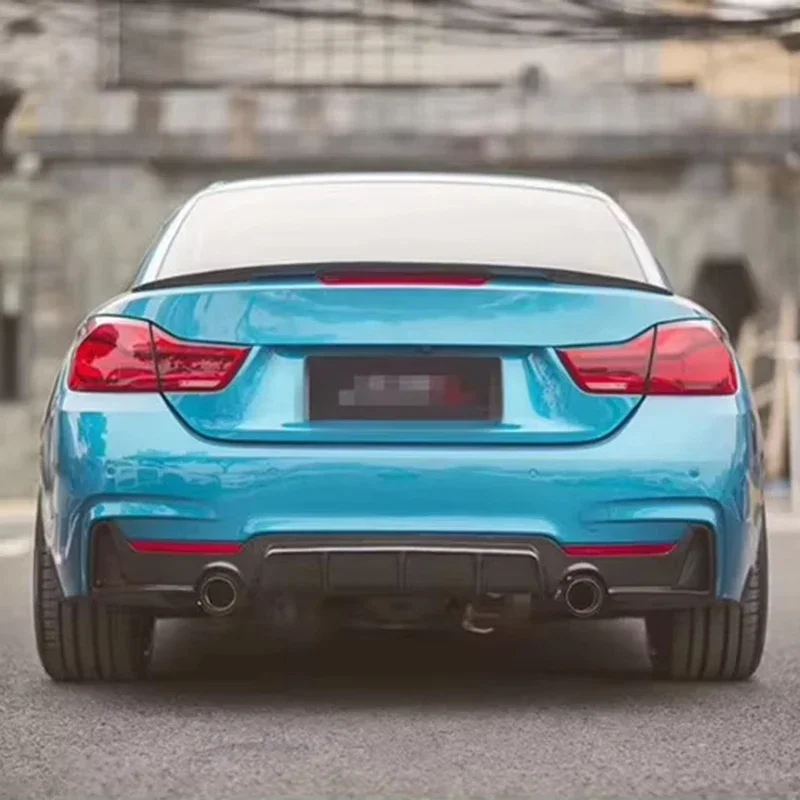 لسيارات BMW F32/F33/F36 428i/430i/435i M Tech Sport 2014-2020 MP-style شفة ممتصة الصدمات الخلفية الناشر الفاصل #6