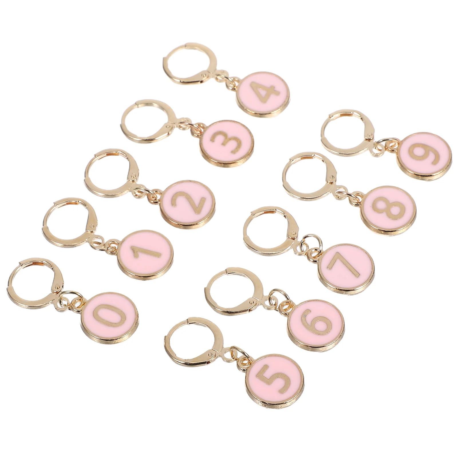 

Knitting Tools Crochet Ring Locking Stitch Markers Fasten DIY Hook Zinc Alloy Clips