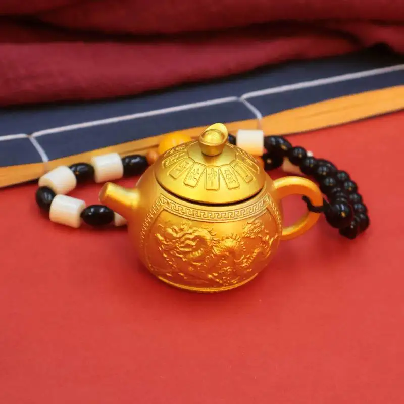 New Dragon And Phoenix Auspicious Fortune Spinner Metal Craft Ornament For Stress Relief On Desktop, Wholesale