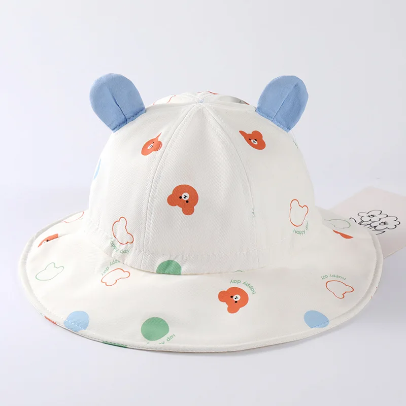 New Panama Summer Baby Girls Hat Beach Sun Cap Travel Boys Fisherman Cap Outdoor Children Bucket Hats Cotton Toddler Baby Hats