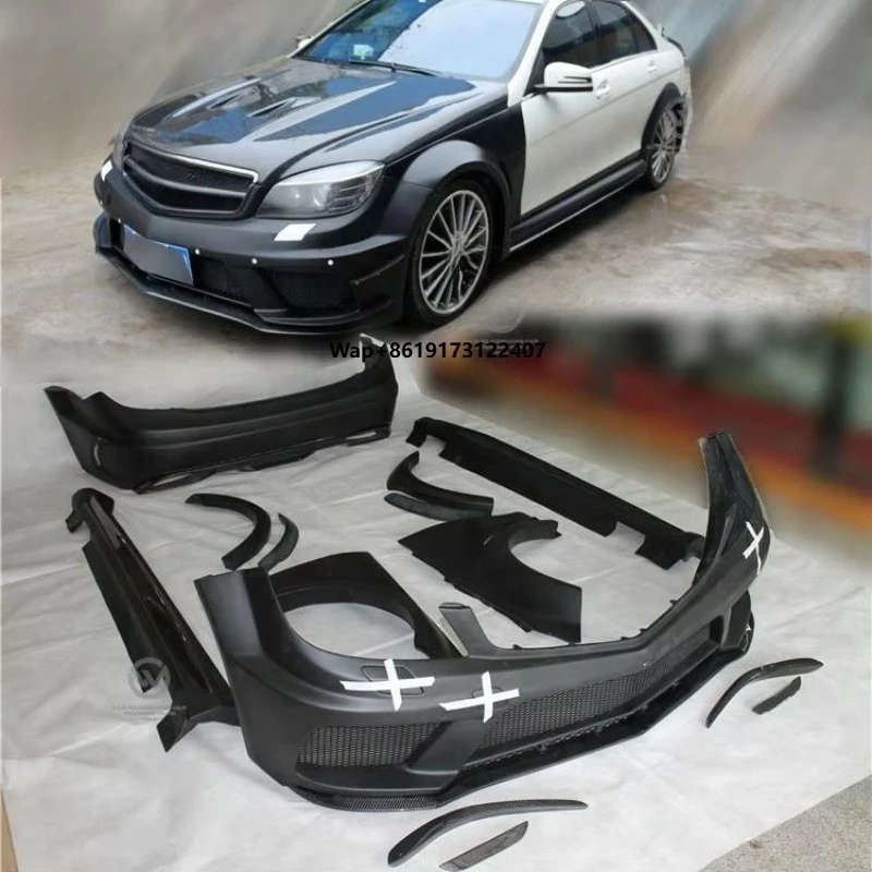 C-Klasse Coupé C63 W204 Neuer Stil Black Series Karosserie-Kit Frontstoßstange