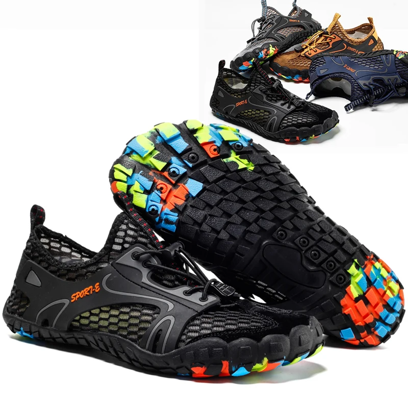 Outdoor Multifunctional Water Shoes Unisex Five-finger Beach Swimming Pool Hiking Wading Fishing Cycling Fitness Sports Shoes