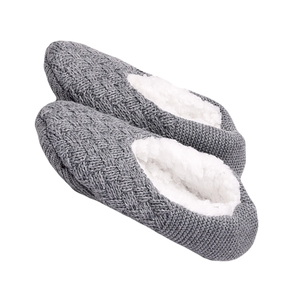 

Warm Floor Socks Cozy House Slipper Anti Skid Gripper Winter Fuzzy Socks Premium Material Sweat Absorption Breathability Durable