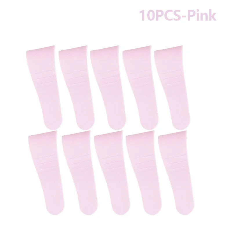 10Pcs Hair Removal Cream Scraper S-shaped Curved Portable Scraper Reusable Any Part Of Body Travel Professional Beauty Tool