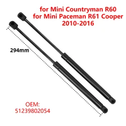 2Pcs 51239802054 for Mini Countryman R60 Paceman R61 Cooper 2010-2016 Car Front Engine Bonnet Hood Gas Struts Lift Support Rods