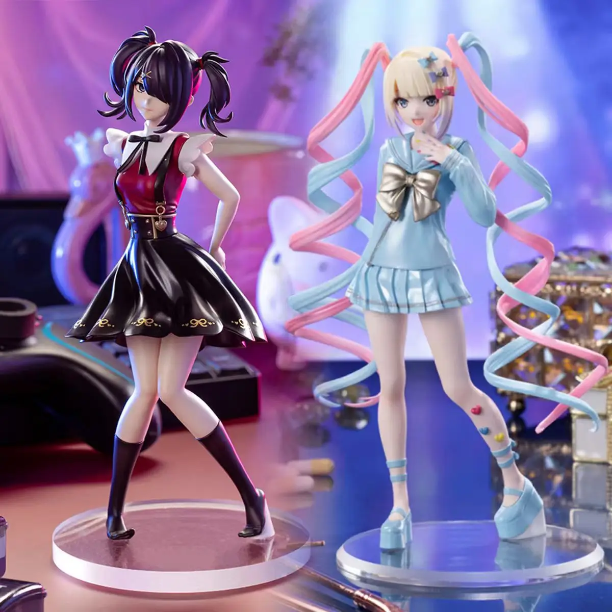 Needy Girl Overdose Chou Ten-Chan Action-Anime-Figur Sammlerstück, Figuren-Displaystück, Anime-Figur, Anime-Fan-Sammlerstück, Anime-Charakter-Spielzeug zum Ausstellen, Fan-Merchandise,