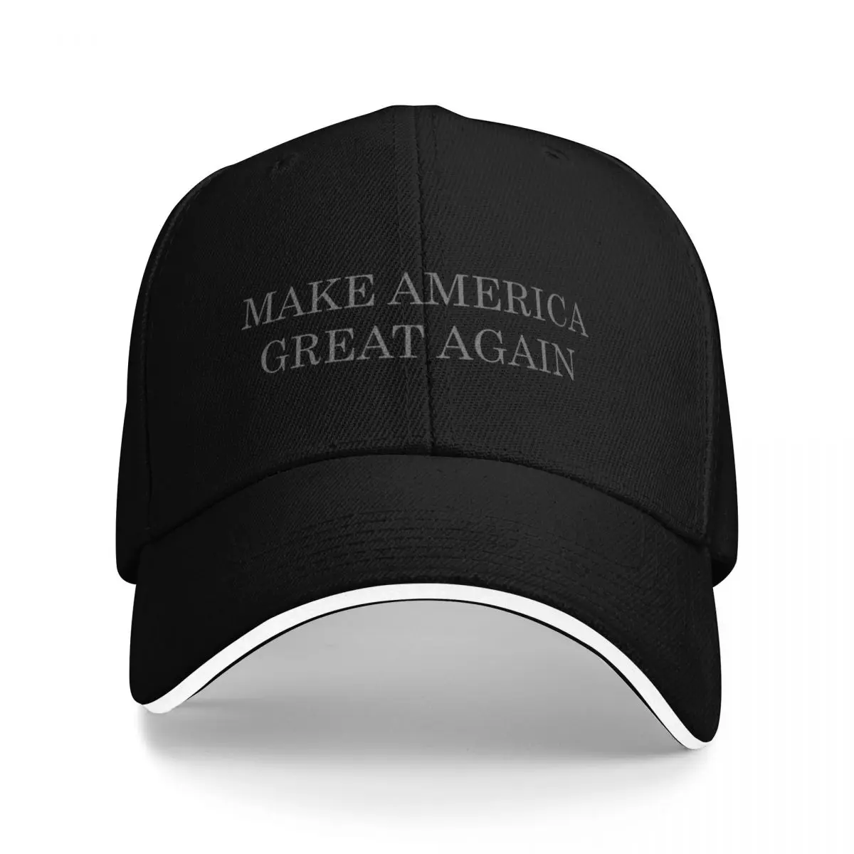 

Dark MAGA Baseball Cap derby hat black Women's Golf Wear Men's