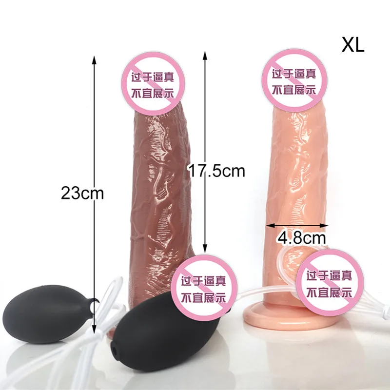 Realistic Squirting Dildo Huge Ejaculating Adult Sex Toys for Women Vagina Massager Masturbation Skin Feel Spray Water Penis