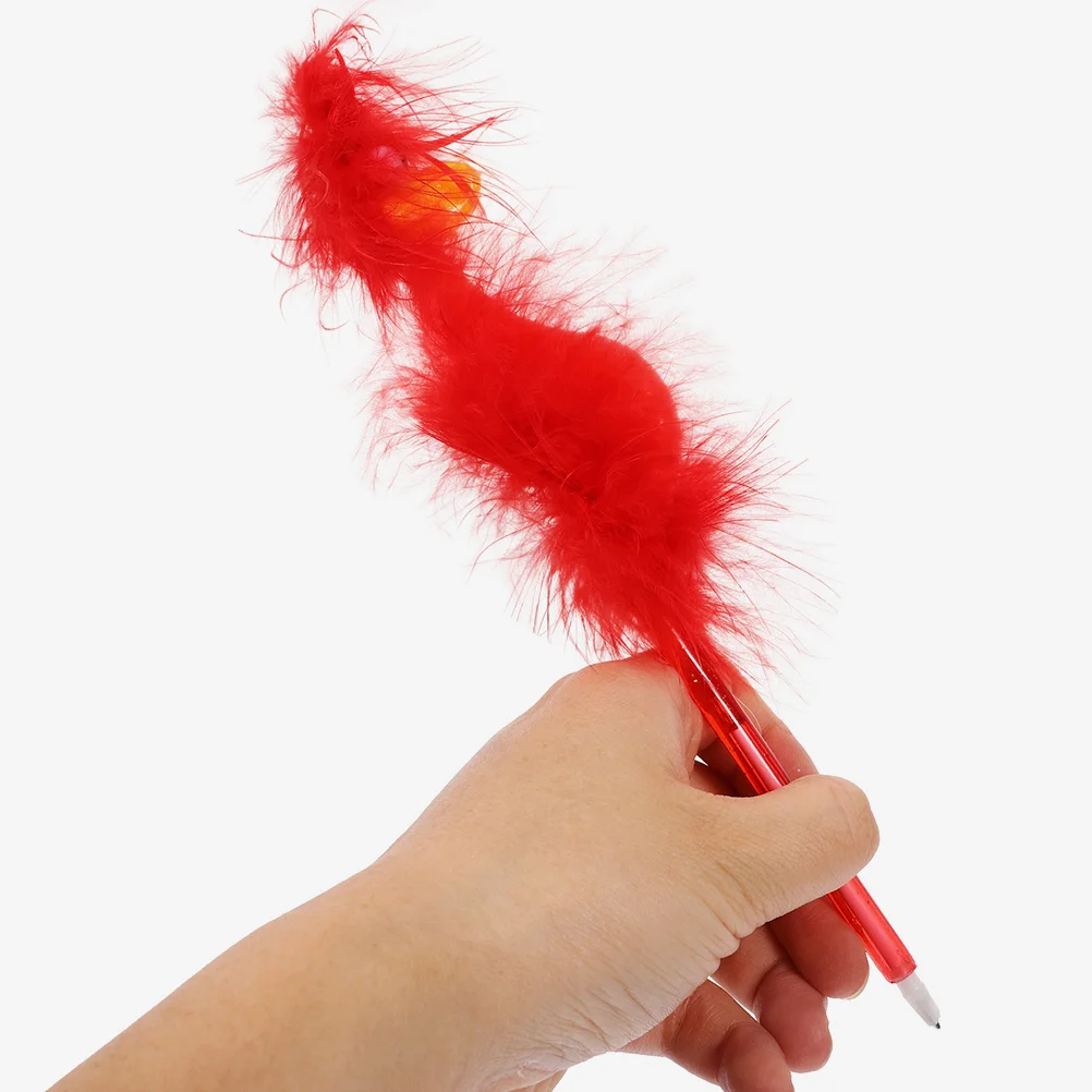 

10Pcs Unique Ostrich Shaped Ballpoint Pens Ergonomic Design Comfortable Grip for Office Home School Use Ballpoint Pen