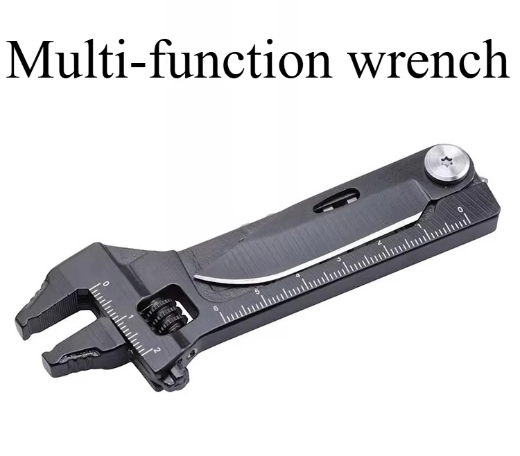 

Outdoor Multifunctional Wrench Stainless Steel Portable Folding Knife Self-protection Car Maintenance Tool