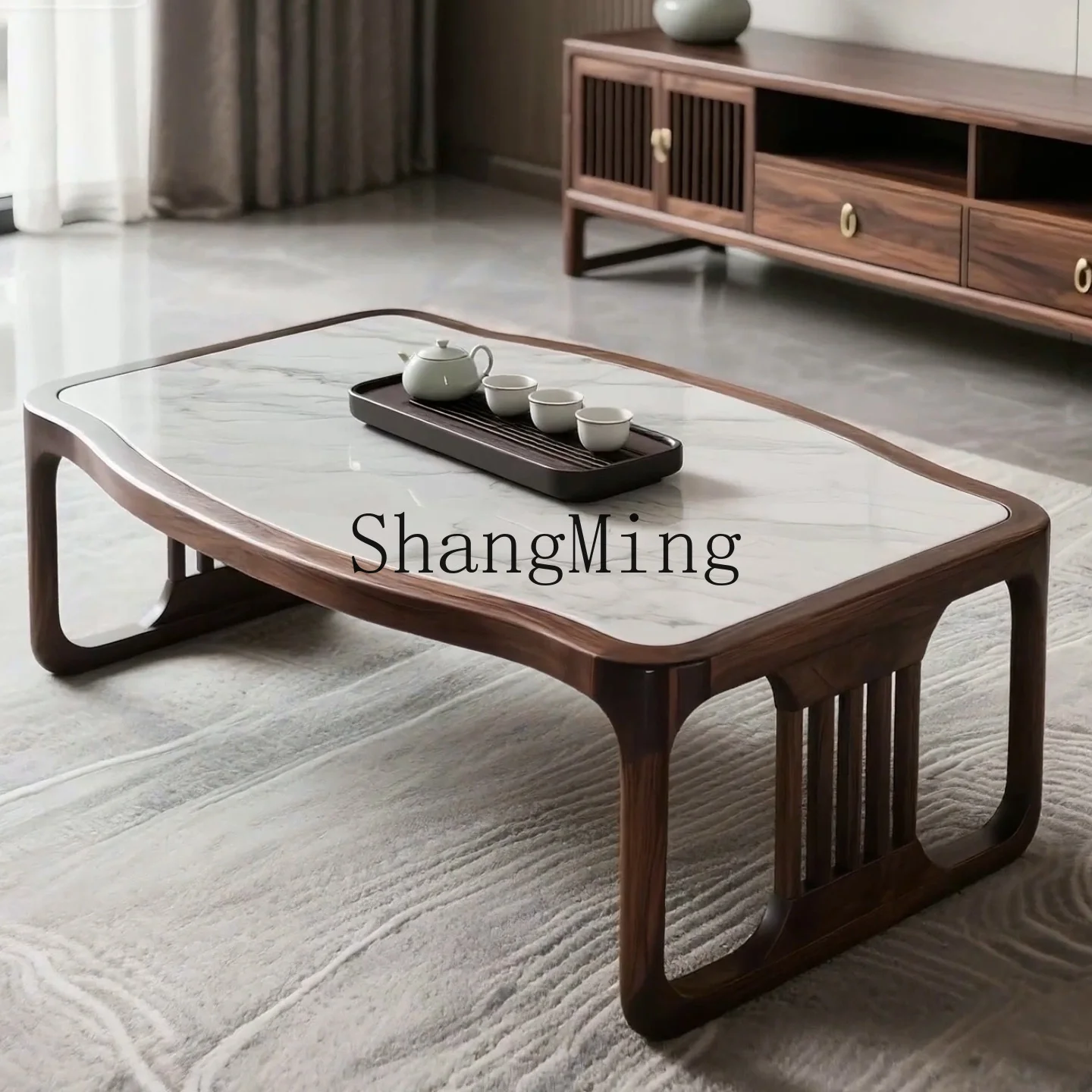 

CL solid wood coffee table new Chinese living room home tea table modern simple coffee table