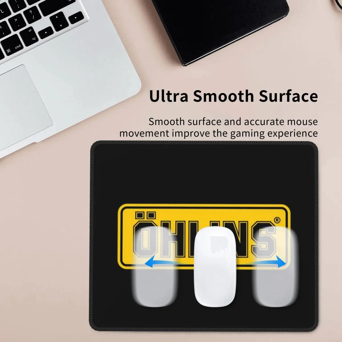 

Классический коврик для мыши с логотипом Ohlins, компьютерная клавиатура, коврик для мыши, геймерский настольный коврик для ПК, офисные аксессуары, настольные коврики