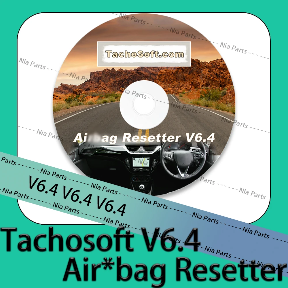 

V6.4 Tachosoft Air-bag Resetter diagnostic pour voiture Diagnostic interface tachosoft 6.4 Scanning tool Vehicle Maintenance new