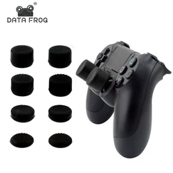 DATA FROG 실리콘 아날로그 썸 스틱 컨트롤러 그립, Xbox One, S, Series X, S, Switch Pro, PS5, PS4 부품용 썸 그립, 8 개