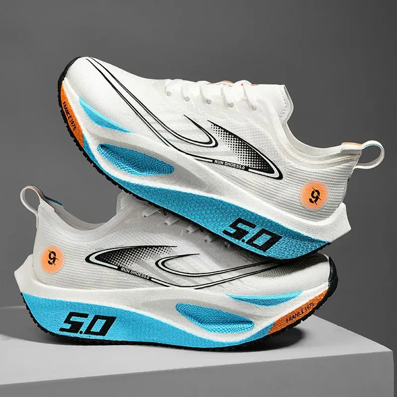 

Lightweight Comfortable Sneakers Mesh Trainers Marathon Running Shoes Mens High Quality Road Jogging Sneakers