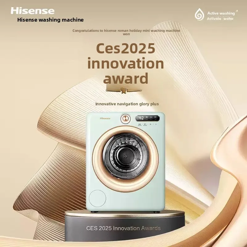 Mini Underwear Washer Direct Drive 2KG with Dryer Compact for Home Baby Care R4