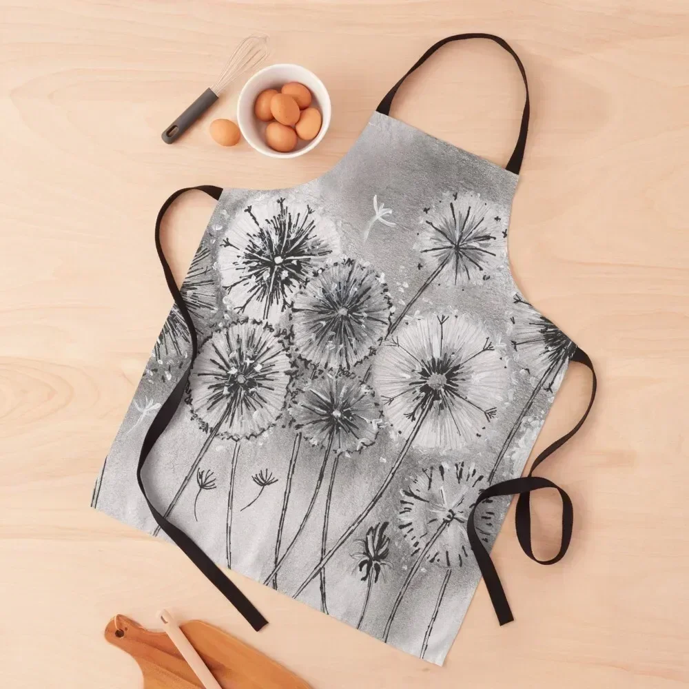 

Seed Heads Apron For Kitchen Kitchen Apras For Women Kids Costume Waiter Apron