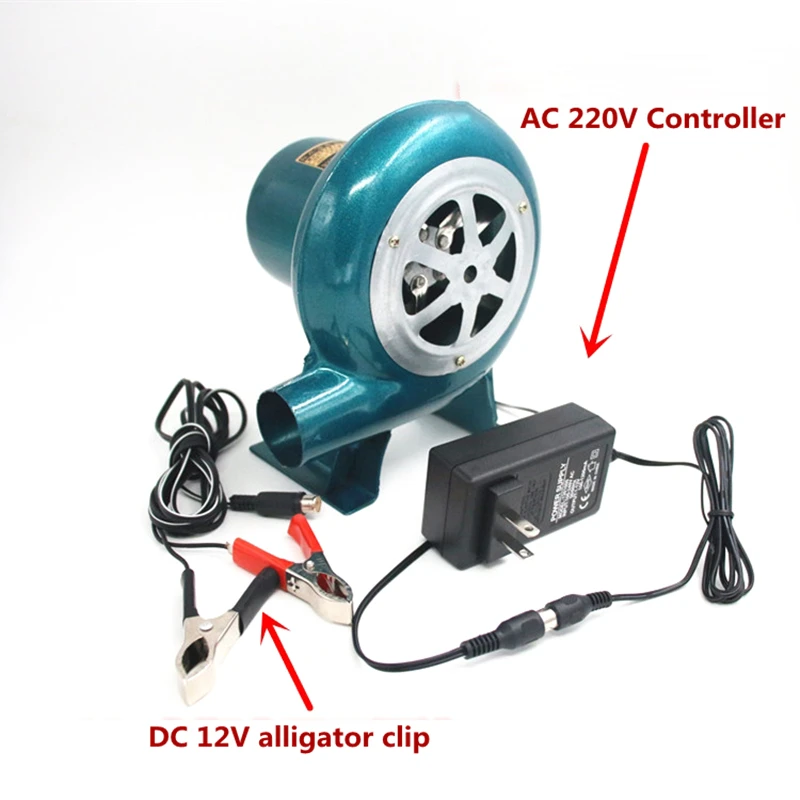 12V DC Household Blower 30W 40W 60W 80W 100W150W Adjust Air Volume PWM Speed AC 220V to DC12V Fan Barbecue Air Supply Cooling