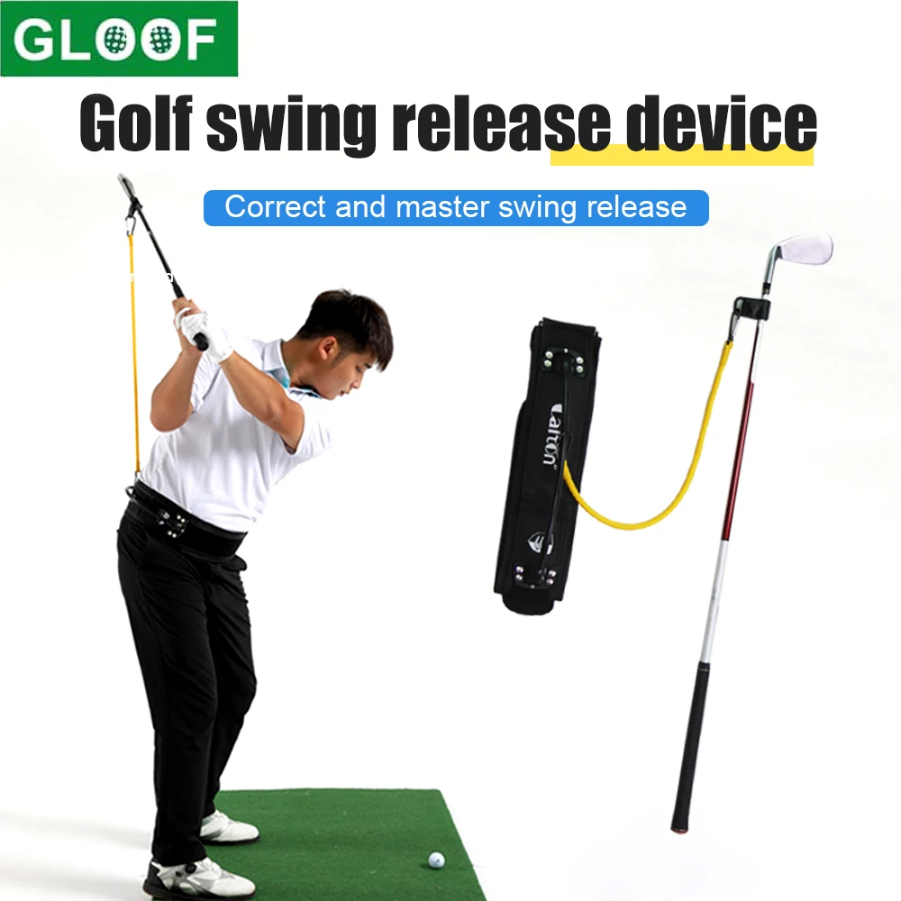 Aiuto per l\'allenamento dell\'oscillazione del golf Forniture per il golf Cintura per la correzione dell\'allenatore Correzione dell\'oscillazione del