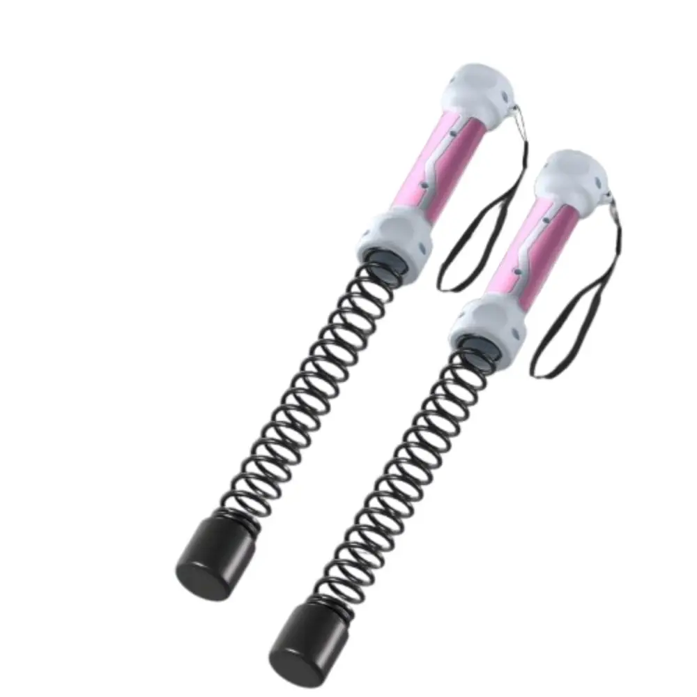 1 pair Replacement Spring Gym Battle Rope Rebound Stainless Steel Cordless Battle Rope Durable Multifunction Arm Strength Rope