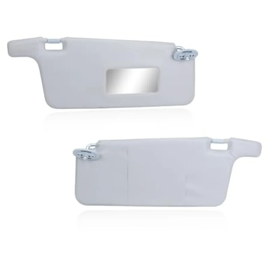 

Sun Visor Pair Left Driver and Right Passenger Side Compatible with Hond Civic 1996-2001 CX DX EX EXR HX iES Replaces 83230-S01