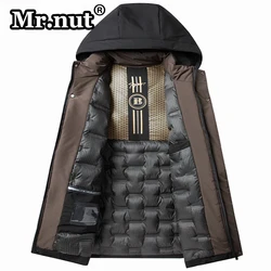 Mr.nut Stylish Thermal Durable Hooded Jackets Men's Casual Thickening Cotton-padded Clothes Winter Jacket Windbreak Male Coat