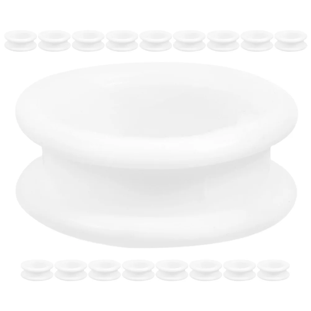

18Pcs Soft Silicone Finger Protectors Reusable Scissor Grips for Hair Cutting Pet Grooming Barber Swivel Shears Comfortable