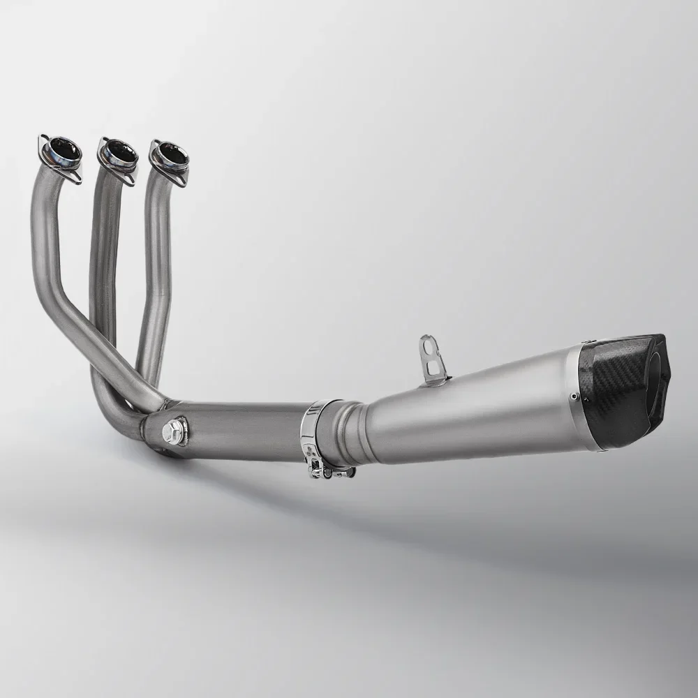 

X Titanium Exhaust Motorcycle Complete Exhaust System Is Used For CFMOTO 675SR-R