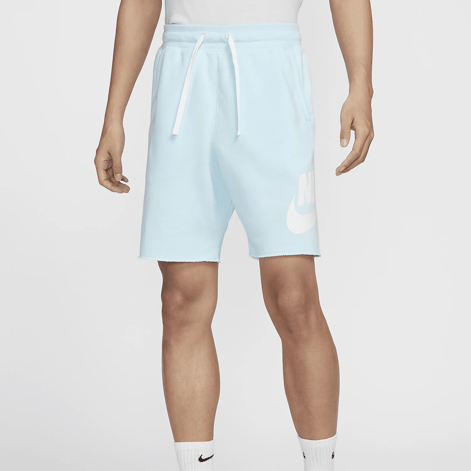 

Оригинальные мужские простые трикотажные свободные дышащие шорты Nike Club DX0503-474