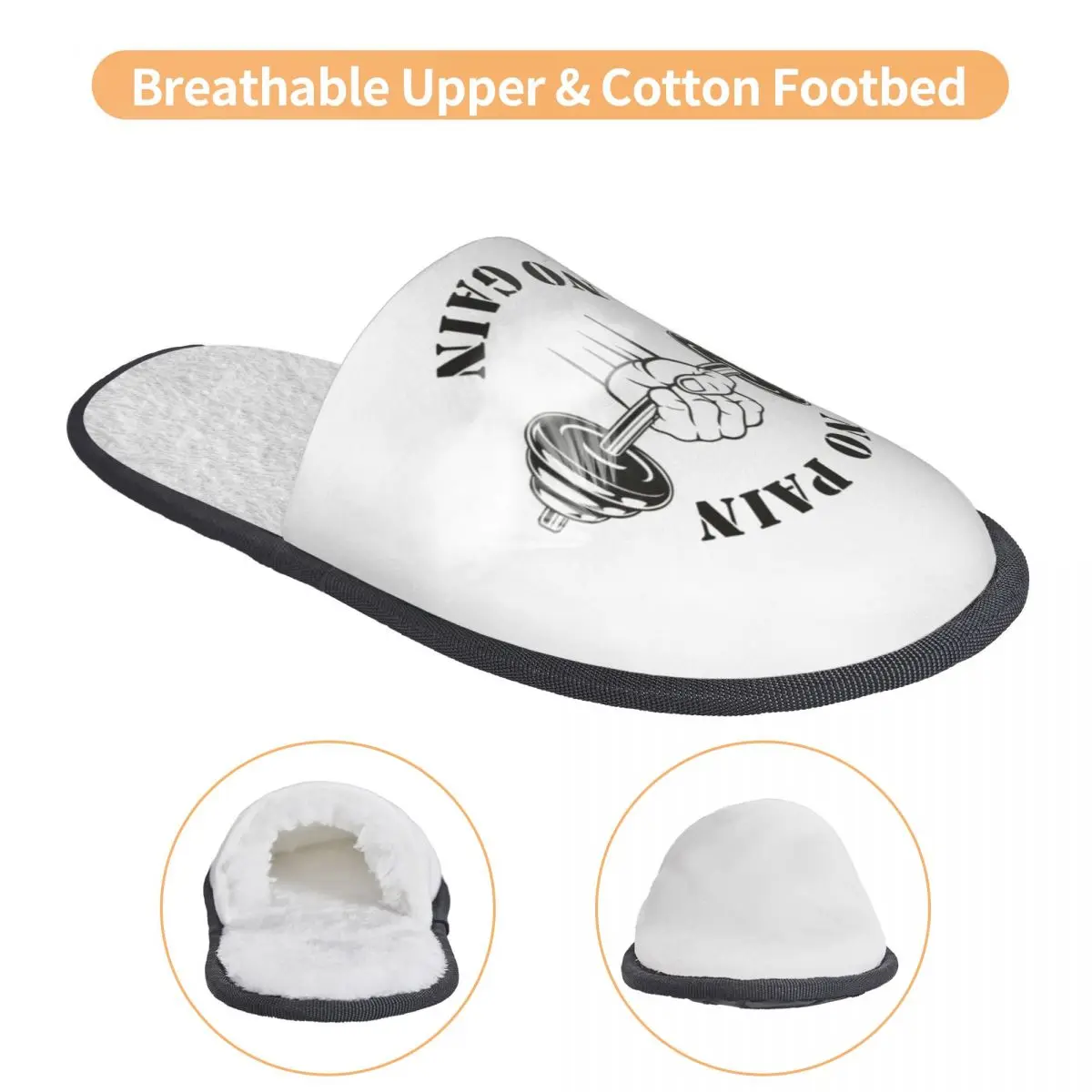 مخصص لا ألم لا ربح رغوة الذاكرة النعال النساء دافئ دافئ كمال الاجسام اللياقة البدنية الصالة الرياضية شبشب منزل