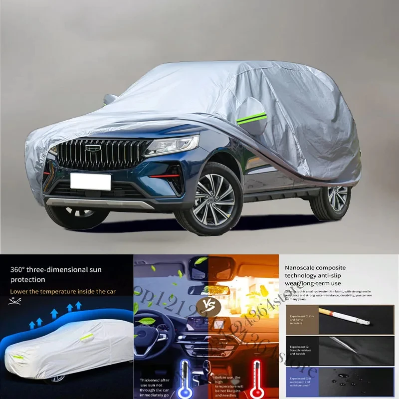 

For Geely-Yuanjing-X6 Auto Anti snow Anti dust Anti-uv Anti peeling paint And Anti Rainwater 210t Car cover protection