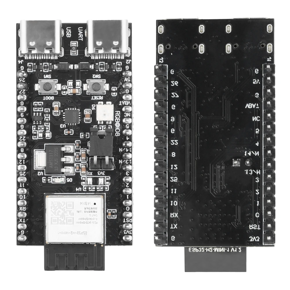 

ESP32-H2-DevKitM Доска развития серии WiFi Bluetooth H2 ESP32-H2-DevKitM-1-N4 Основная плата для Arduino Dual Type-C