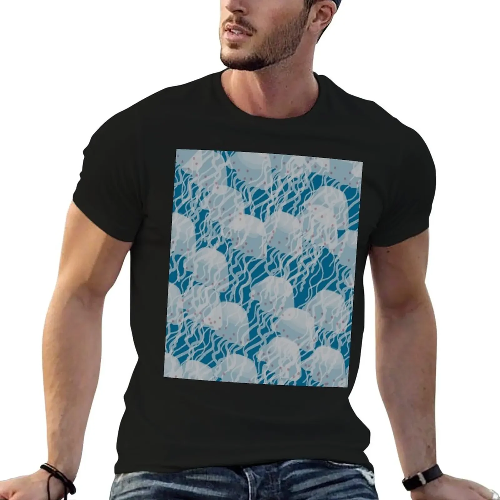 

Jellyfish T-Shirt custom t shirt cute clothes mens cotton t shirts