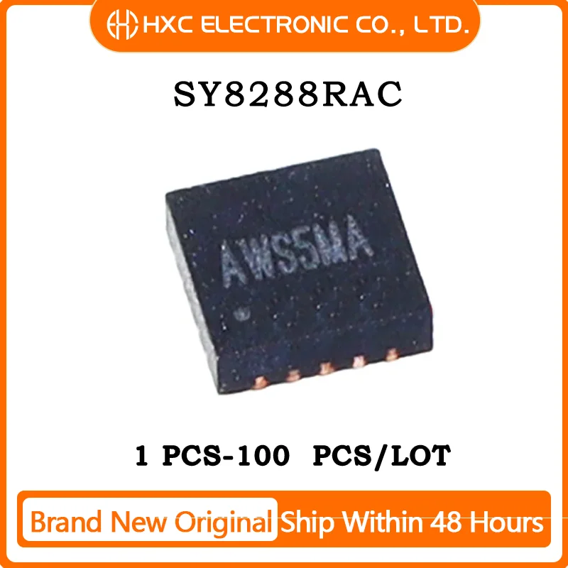 5/10/50/100PCS 100% New SY8288R SY8288RAC AWS5MA AWS5MZ AWS5 QFN-20 Chip