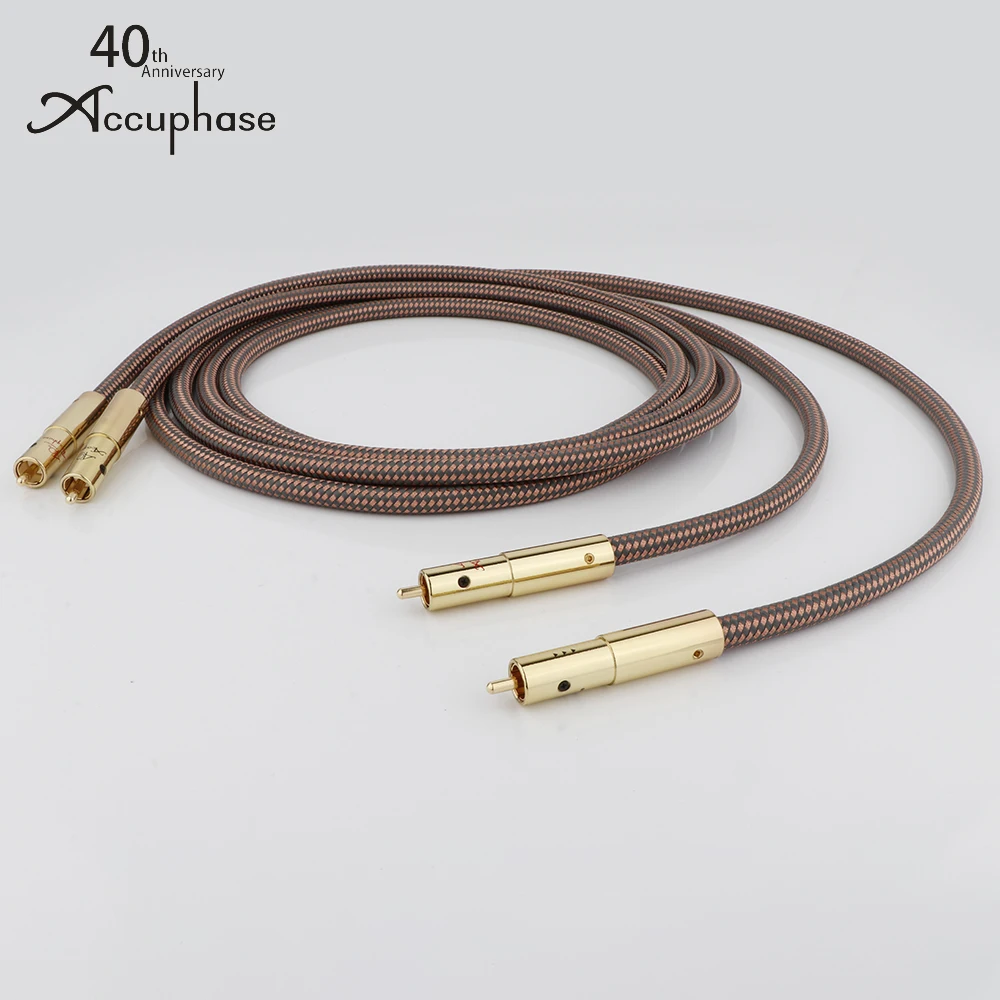 Hifi XLR Cable Accuphase 40th Anniversary Edition XLR Interconnect Audio Cable Gold plated plug