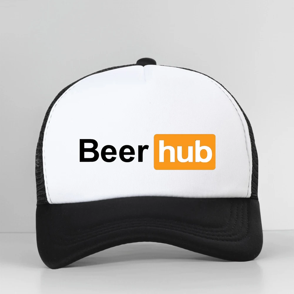 

Beer Hub Baseball Cap Fashion Casual Unisex Adjustable Sun Hat Outdoor Summer Cool Mesh Trucker Snapback